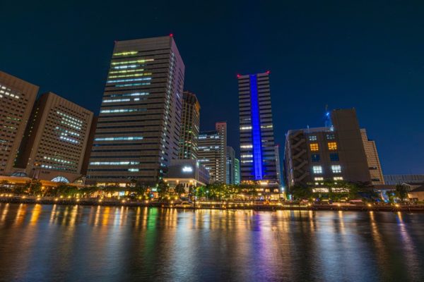 天王洲アイルオフィス夜景